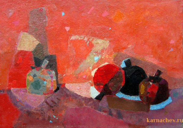 Натюрморт с Гранатами  х.м. 45 х 65  - 2003 г.
